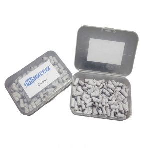 Rouleaux sablés blanc Mini