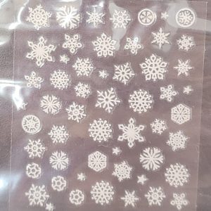 Autocollants flocons - Petite Feuille